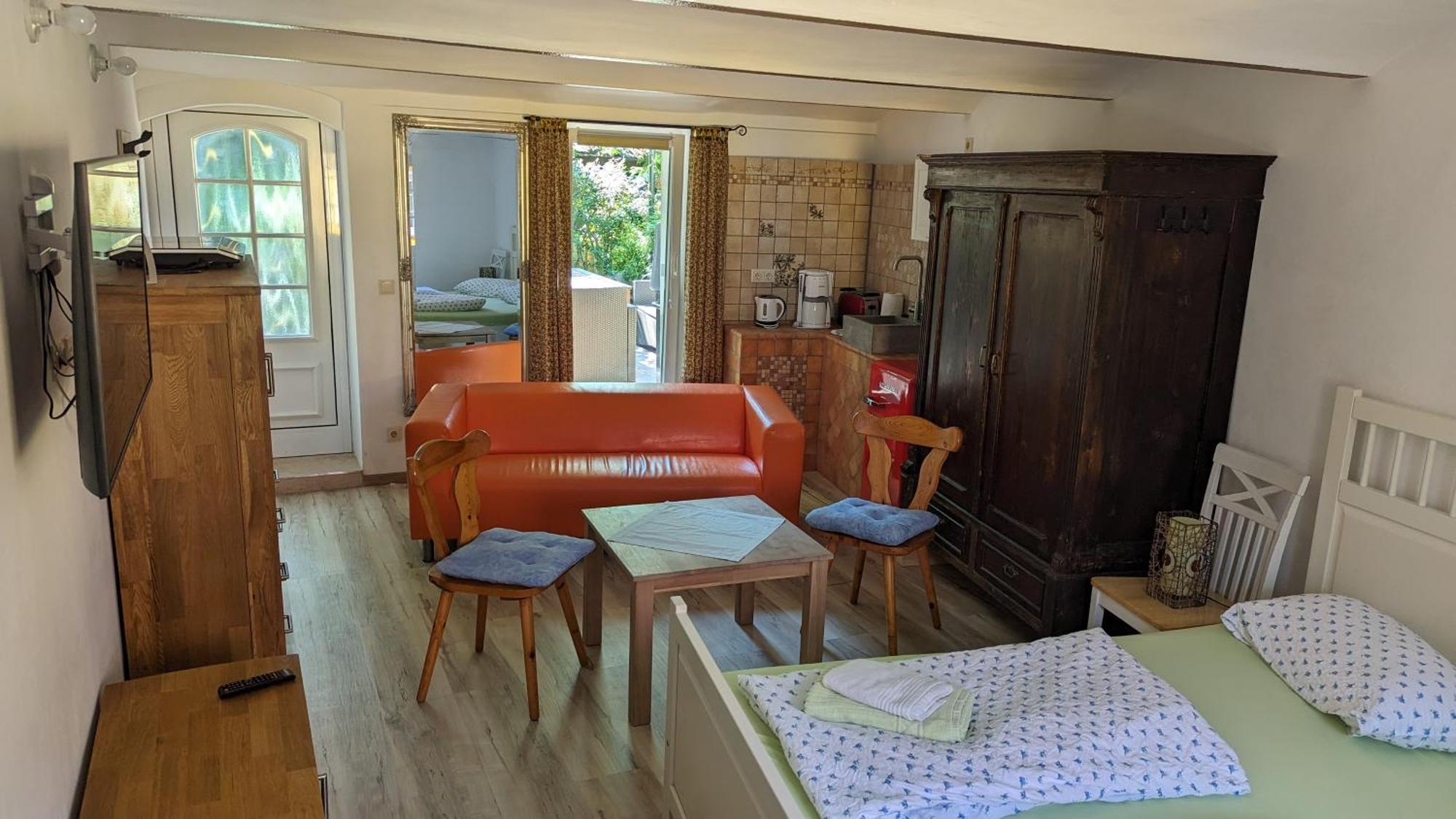 Fuenf Linden Hotel Straupitz Værelse billede