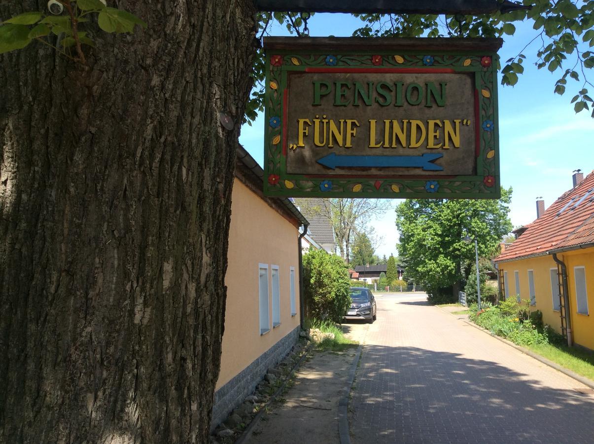Fuenf Linden Hotel Straupitz Eksteriør billede